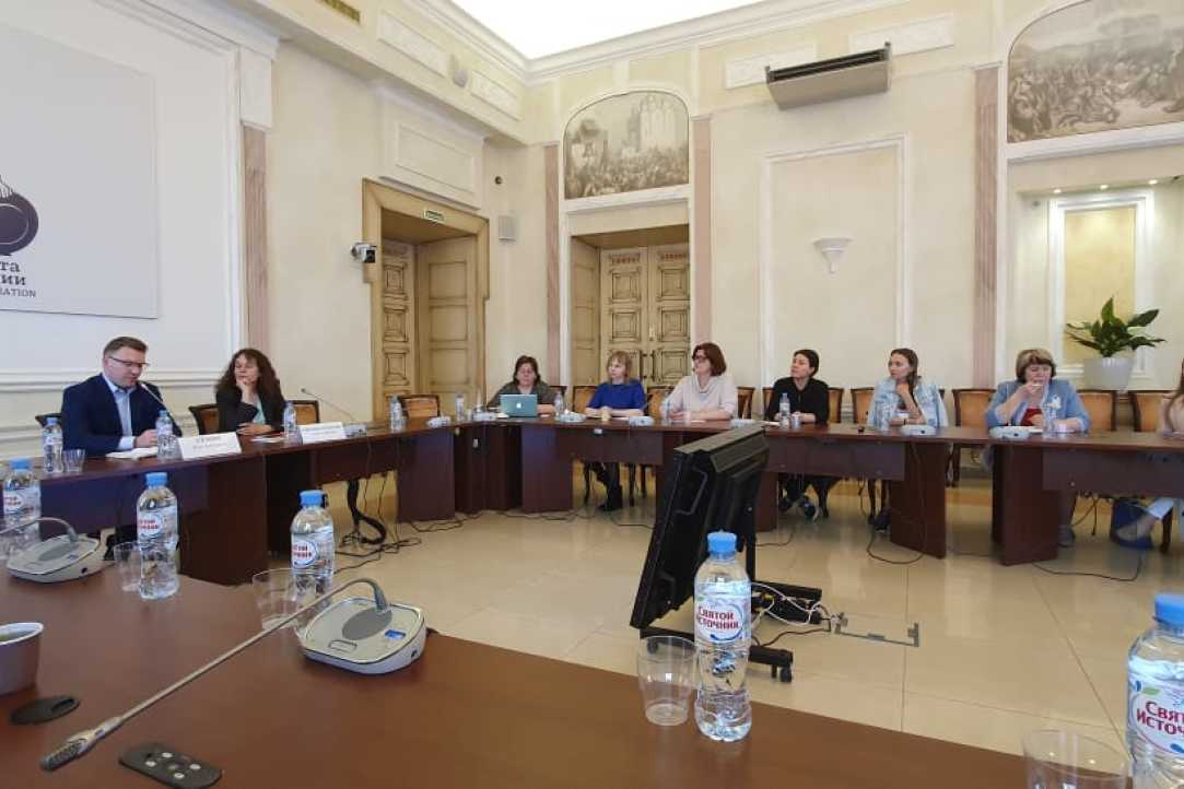 Александра Телицына посетила Общественную палату Российской Федерации